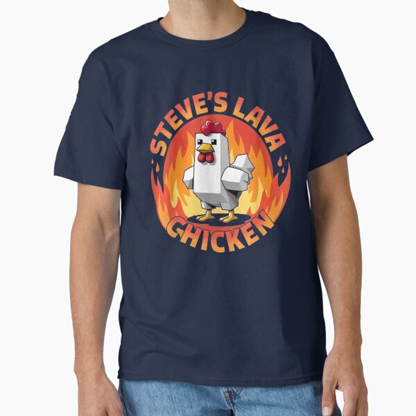 Item preview, Lava Chicken Miners Meme  designed and sold by Kixola.