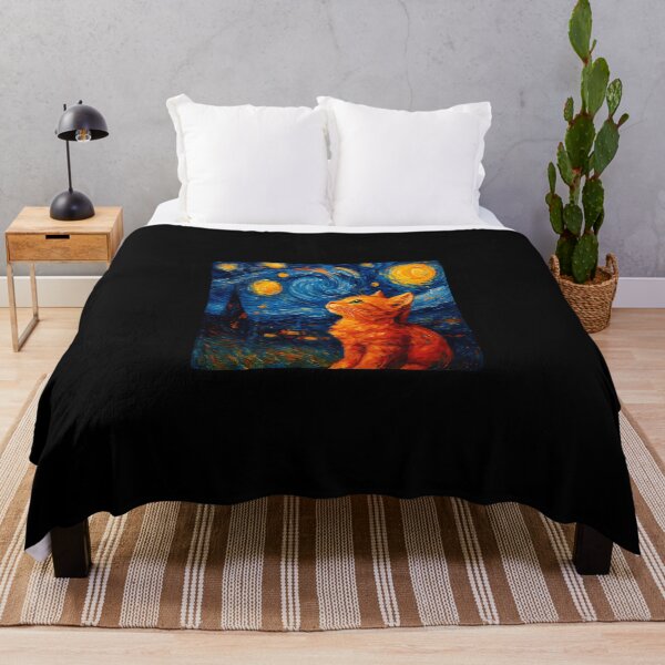 Item preview, Beautiful Cat at Night Van Gogh Style Cute Cat Lover Cat Mom designed and sold by MOHITSALVI.