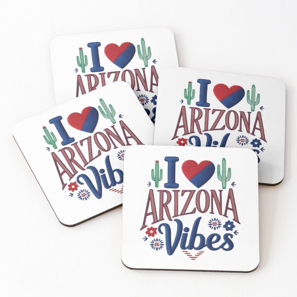 Item preview, I ♡ Arizona Vibes Embroidered Style Graphic Design designed and sold by ArtDesignTp.