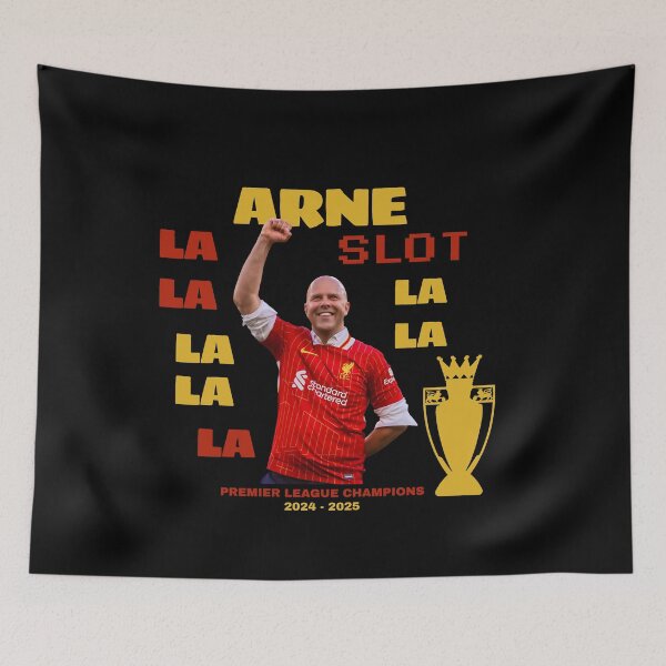 Item preview, Arne Slot La La La - Liverpool FC | Arne Slot | Premier League 2025 Champions designed and sold by TeesByAngelzB.