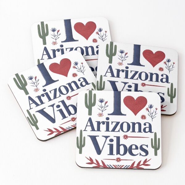 Item preview, I ♡ Arizona Vibes Embroidered Style Design designed and sold by ArtDesignTp.