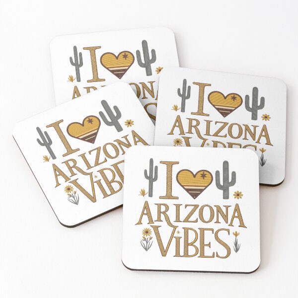 Item preview, I ♡ Arizona Vibes Embroidered Style Graphic Design designed and sold by ArtDesignTp.