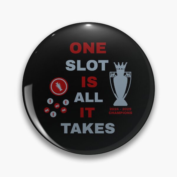 Item preview, One Slot Is All It Takes - Liverpool FC | Arne Slot | Premier League 2025 Champions designed and sold by TeesByAngelzB.