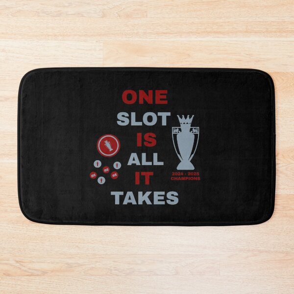 Item preview, One Slot Is All It Takes - Liverpool FC | Arne Slot | Premier League 2025 Champions designed and sold by TeesByAngelzB.