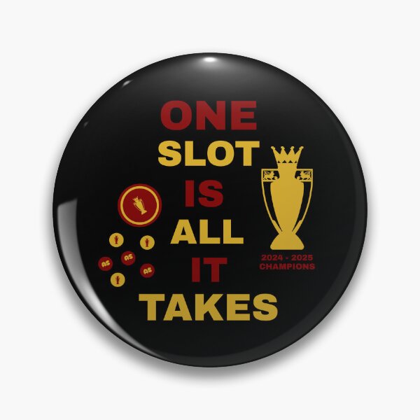 Item preview, One Slot Is All It Takes - Liverpool FC | Arne Slot | Premier League 2025 Champions designed and sold by TeesByAngelzB.