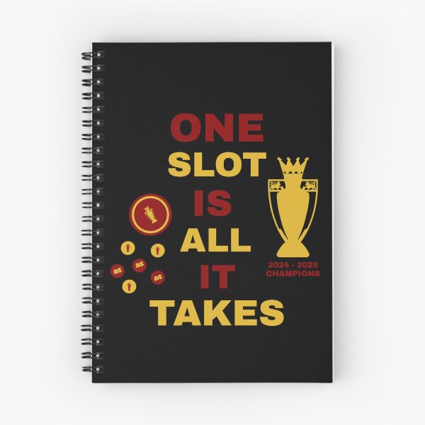 Item preview, One Slot Is All It Takes - Liverpool FC | Arne Slot | Premier League 2025 Champions designed and sold by TeesByAngelzB.