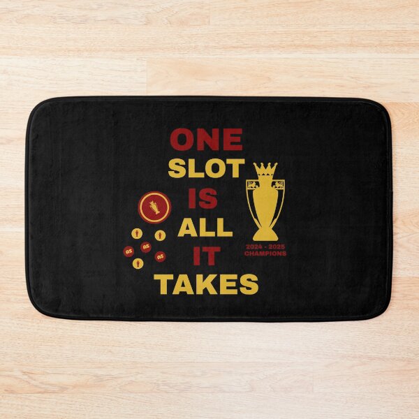 Item preview, One Slot Is All It Takes - Liverpool FC | Arne Slot | Premier League 2025 Champions designed and sold by TeesByAngelzB.