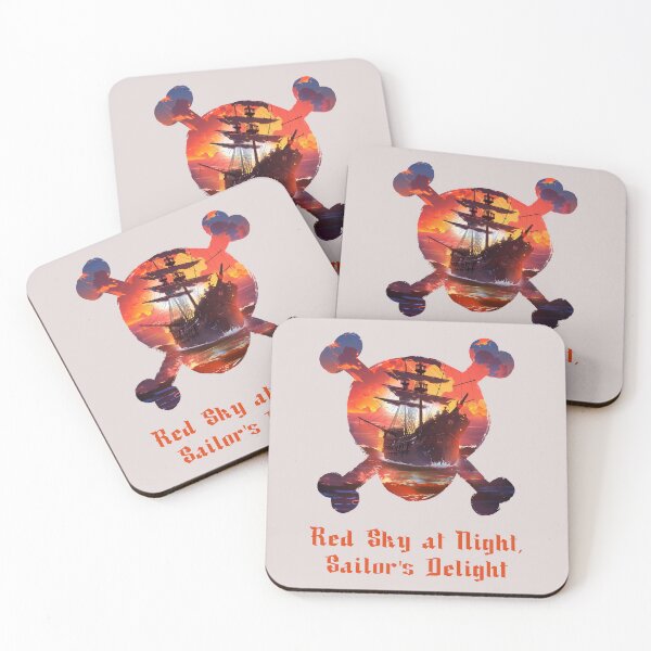 Item preview, Red Sky at Night, Sailor's Delight designed and sold by pixelatedthread.