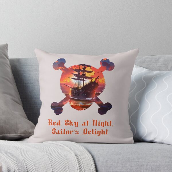 Item preview, Red Sky at Night, Sailor's Delight designed and sold by pixelatedthread.