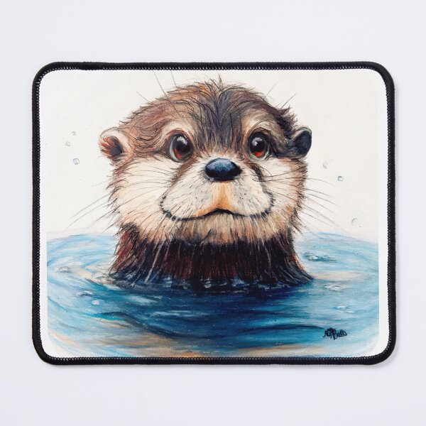 Item preview, Playful otter designed and sold by NathBros.