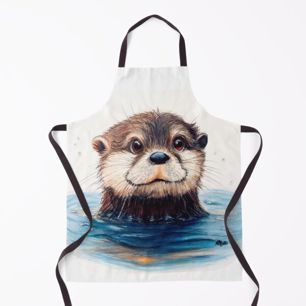 Item preview, Playful otter designed and sold by NathBros.
