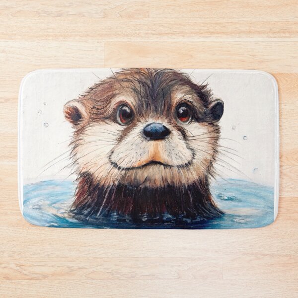 Item preview, Playful otter designed and sold by NathBros.