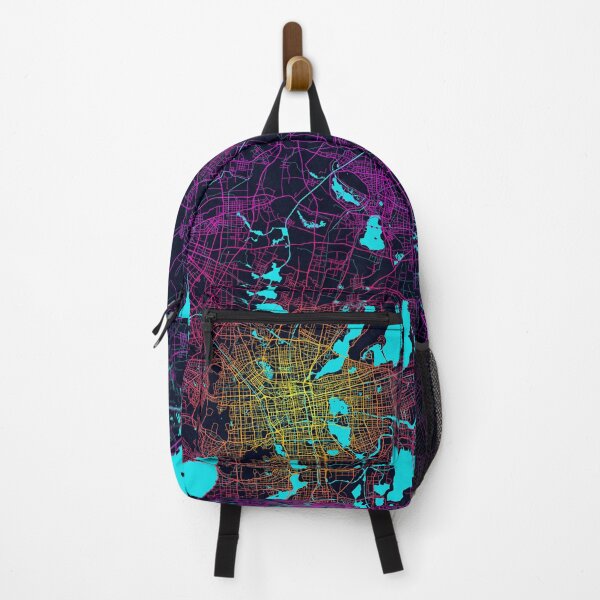 Item preview, Suzhou City Map of Jiangsu, China - Neon designed and sold by deMAP.