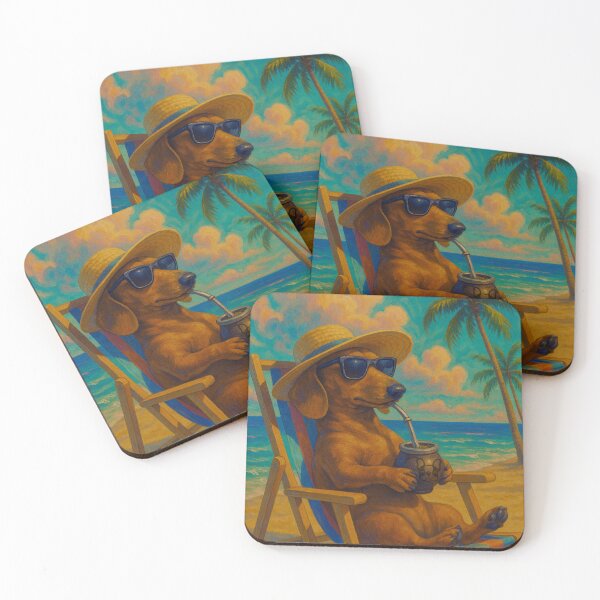 Item preview, Beach Bitch - Dachshund Mate Lover designed and sold by Sofiabenit1.