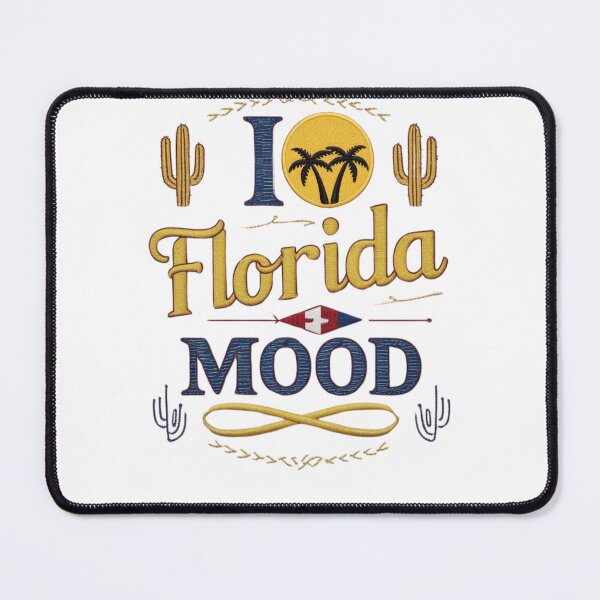 Item preview, Florida Mood Embroidered Desert Style designed and sold by ArtDesignTp.