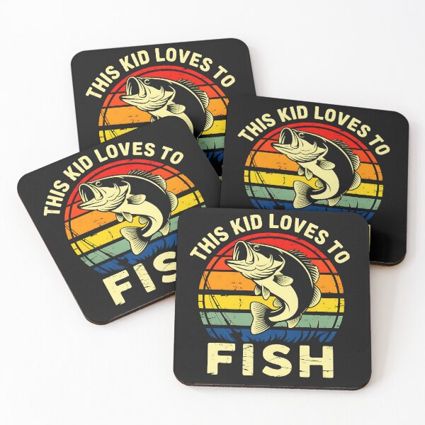 Item preview, Kids Loves To Bass Fishing-Shirt Boy Toddler Funny Fisherman designed and sold by TalalosART.