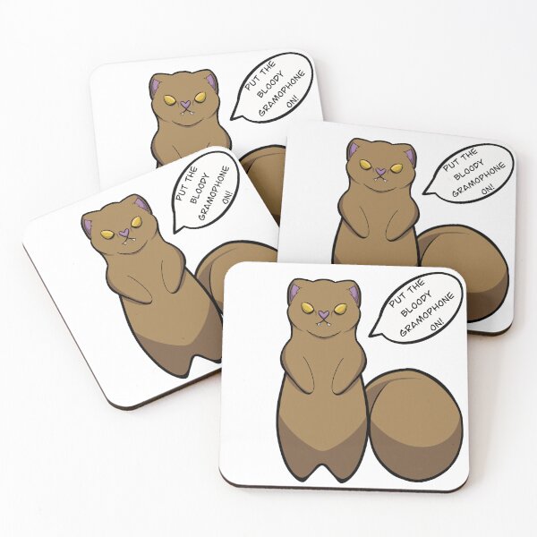 Item preview, Gef the Mongoose (Gramophone edition) designed and sold by Paw Print Studios.