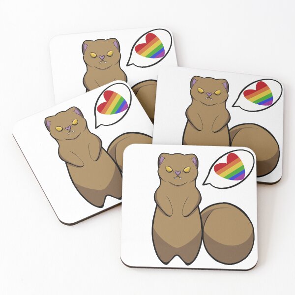 Item preview, Gef the Mongoose (Rainbow edition) designed and sold by Paw Print Studios.