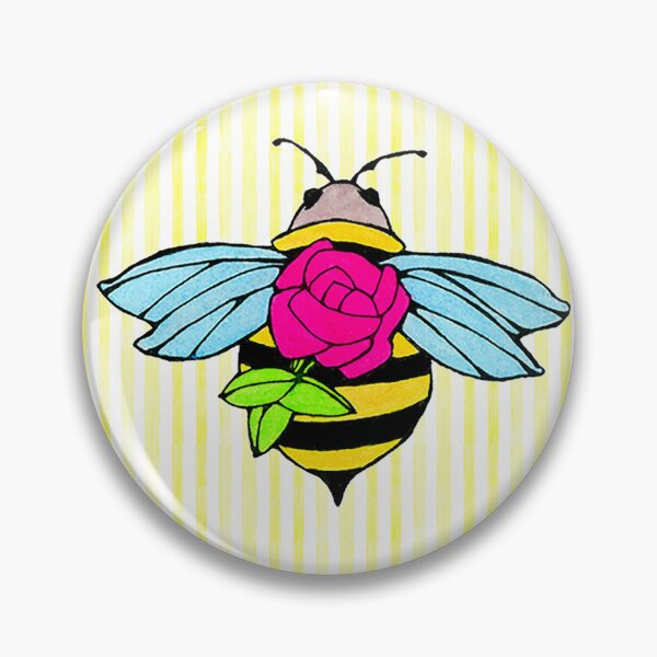 Item preview, The Rose Bee  designed and sold by magicgardenart.