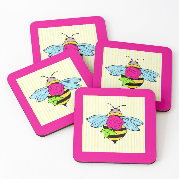 Item preview, The Rose Bee  designed and sold by magicgardenart.