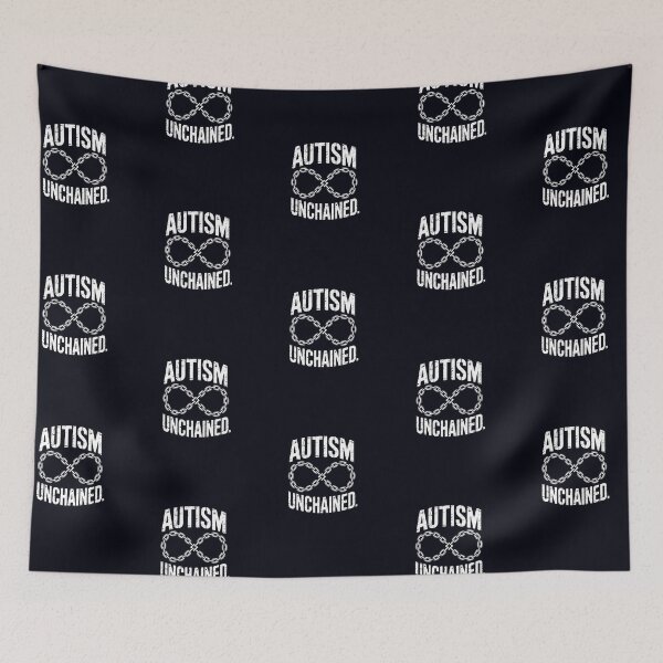 Item preview, Bold Autism Unchained Infinity Symbol designed and sold by Taans-Creation.