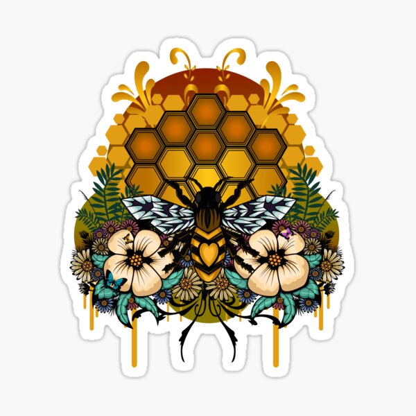 Queen Of Bees Sticker