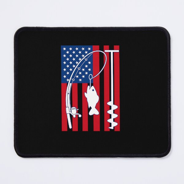 Item preview, American Flag Fishing Mens USA 4th of july funny designed and sold by diyoor.
