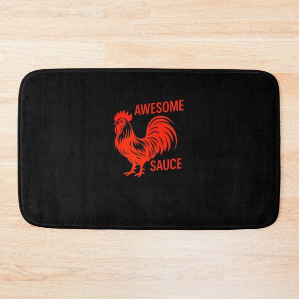 Item preview, Awesome Sauce with Picture of Rooster designed and sold by diyoor.
