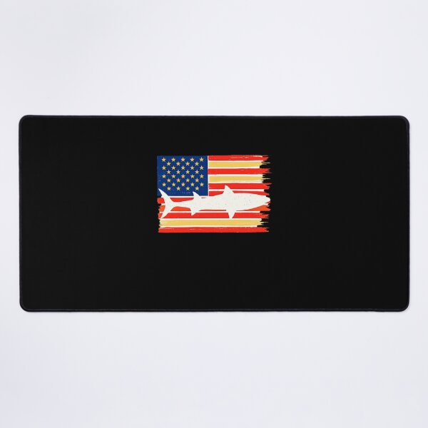 Item preview, Barracuda US American Flag Marine 4th Of July Fish USA Gift designed and sold by diyoor.
