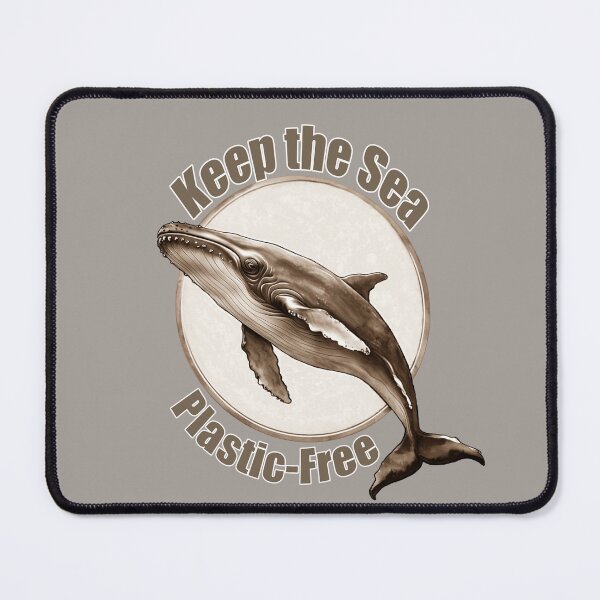 Item preview, Keep the Sea Plastic Free designed and sold by KiwiArtistDK.