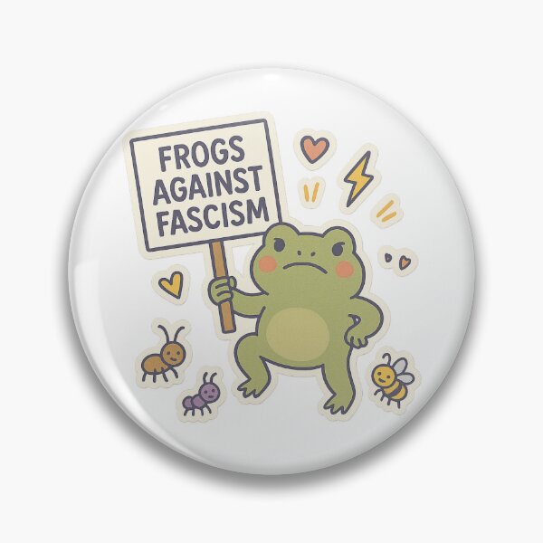 Item preview, Frogs Against Fascism designed and sold by SnugBugz.