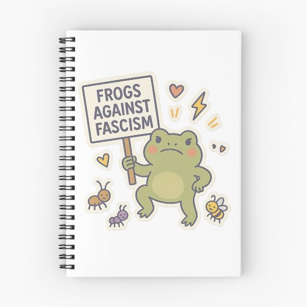 Item preview, Frogs Against Fascism designed and sold by SnugBugz.
