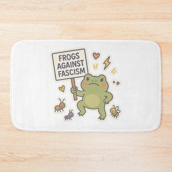 Item preview, Frogs Against Fascism designed and sold by SnugBugz.
