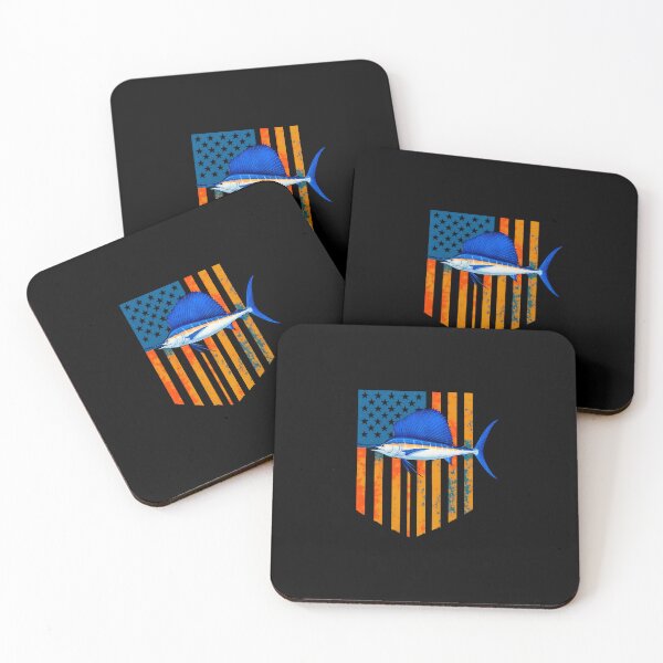 Item preview, Camo American Flag Sailfish Fishing 4th Of July designed and sold by diyoor.