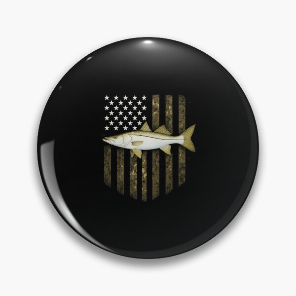 Item preview, Camo American Flag Snook Fishing 4th Of July designed and sold by diyoor.