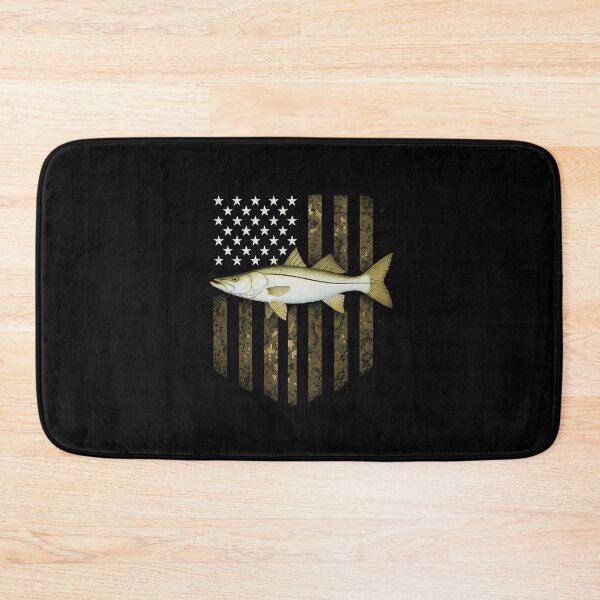 Item preview, Camo American Flag Snook Fishing 4th Of July designed and sold by diyoor.