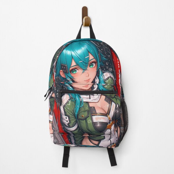 Item preview, Sinon Sword Art Online Anime Girl Waifu Anime Girl Waifu in Bathroom Scene designed and sold by odcpappels.