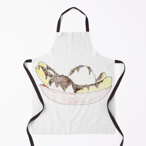 Artikelvorschau, Banana Split Bleistiftillustration für entworfen und verkauft von GoodGoodCompany.