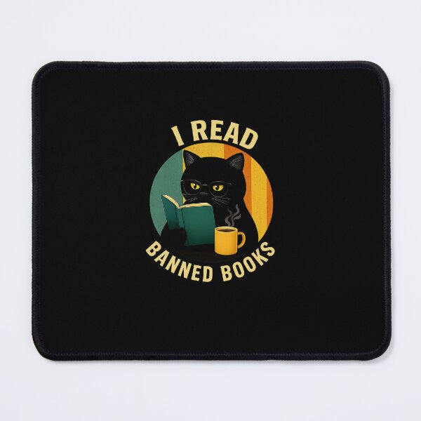Item preview, Funny Cat I Read Banned Books Bookworms Loves Reading Books designed and sold by facegm.