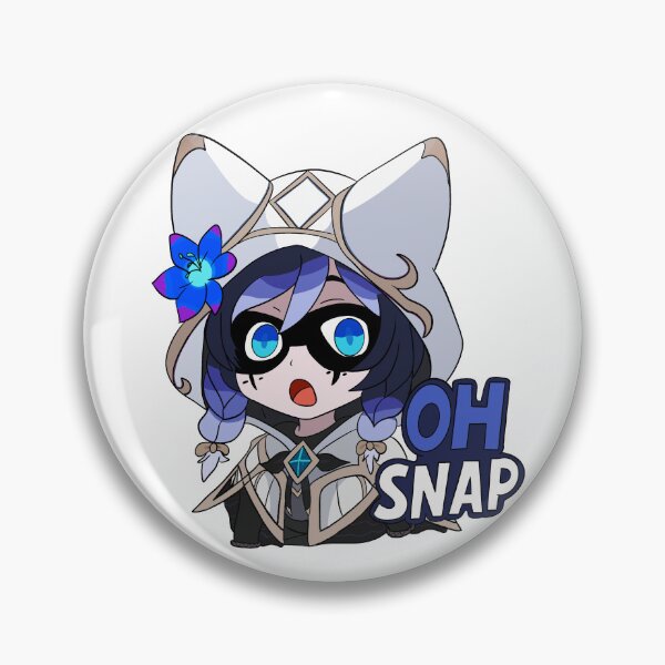 Item preview, Snuffy Mario Party Style Sticker "OH SNAP" designed and sold by Fresh Oshi Pressed.