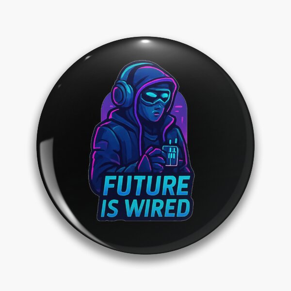 Item preview, Future Is Wired designed and sold by okiiskandarart.