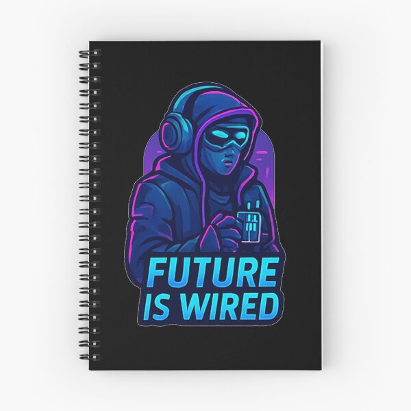 Item preview, Future Is Wired designed and sold by okiiskandarart.