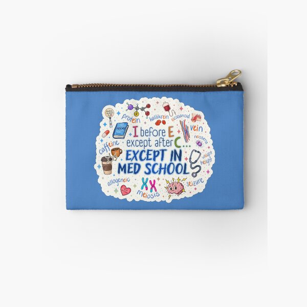 Item preview, I Before E… Except in Med School: Grammar Exceptions designed and sold by Olivia Ossege.