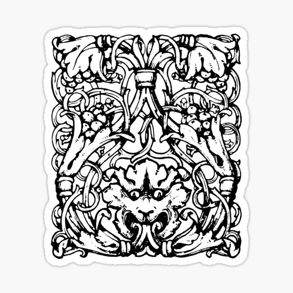 Item preview, Early 20th Century Knotwork Lion designed and sold by Pixelchicken.