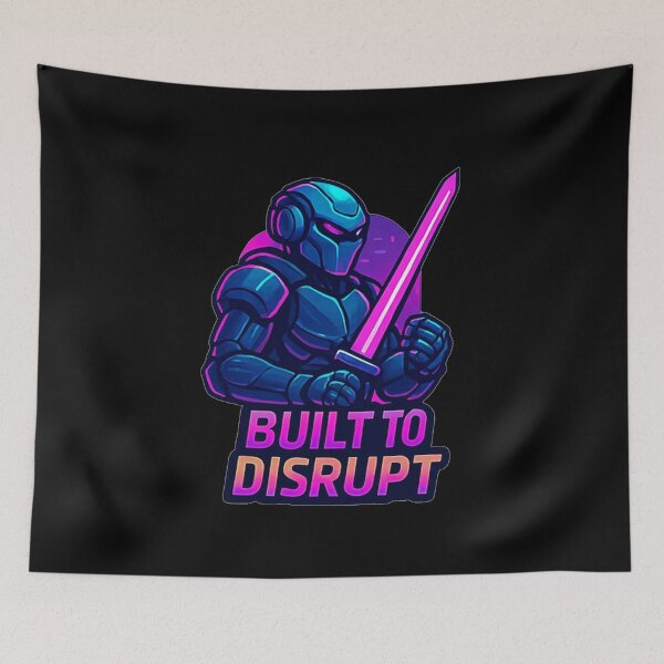 Item preview, Built To Disrupt designed and sold by okiiskandarart.