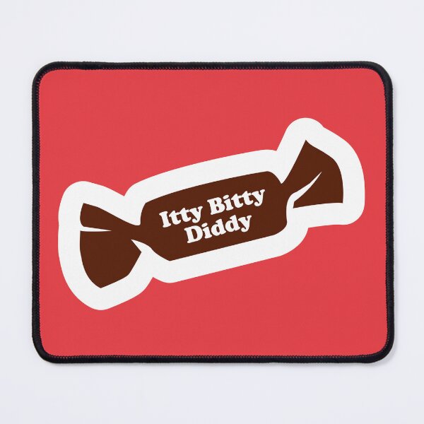 Item preview, Itty Bitty Diddy Satire Candy Design for Apparel, Prints, and Home Décor designed and sold by Tidal Ryse.
