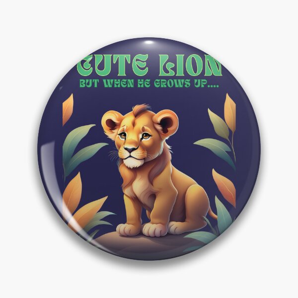 Item preview, Cute lion  designed and sold by 4Dart.