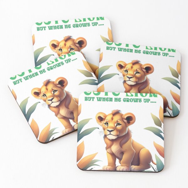 Item preview, Cute lion  designed and sold by 4Dart.