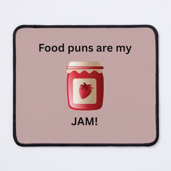 Item preview, Food Puns My Jam designed and sold by Kilted Owl.