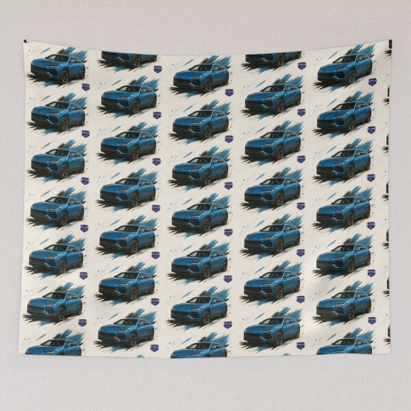 Item preview, Lambo Urus Fanart Remastered (Blue) designed and sold by Peterson Designs.